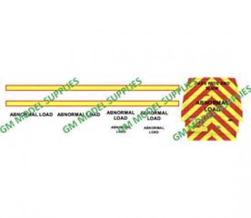 Transit LWB Decal Conversion Kit 'Abnormal Load Livery'